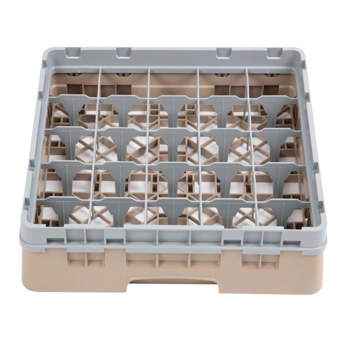 Sie können einen Cambro Gläserspülkorb beige mit 25 Fächern max Glashöhe 9,2cm bei Supplierz BV kaufen