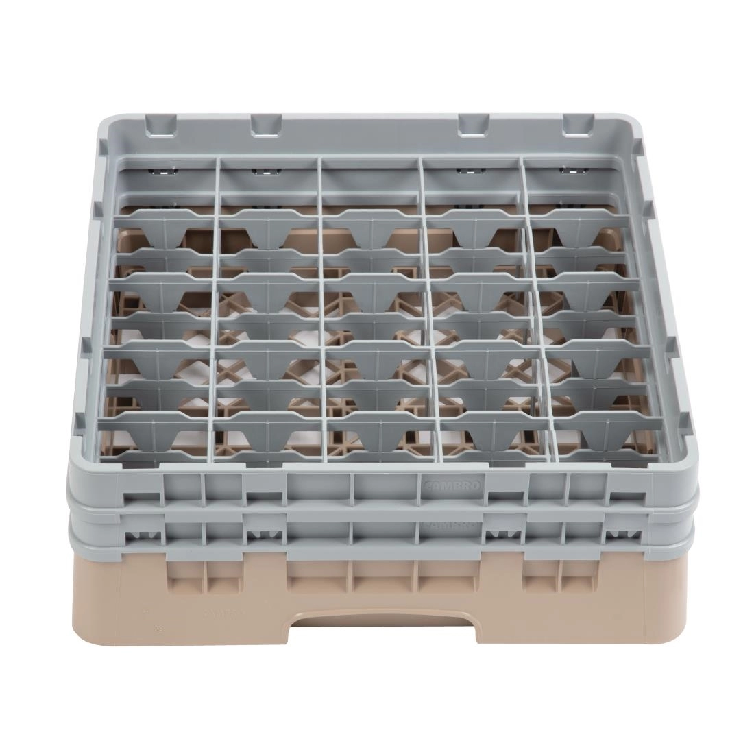 Sie können einen Cambro Gläserspülkorb beige mit 25 Fächern max Glashöhe 13,3cm bei Supplierz BV kaufen