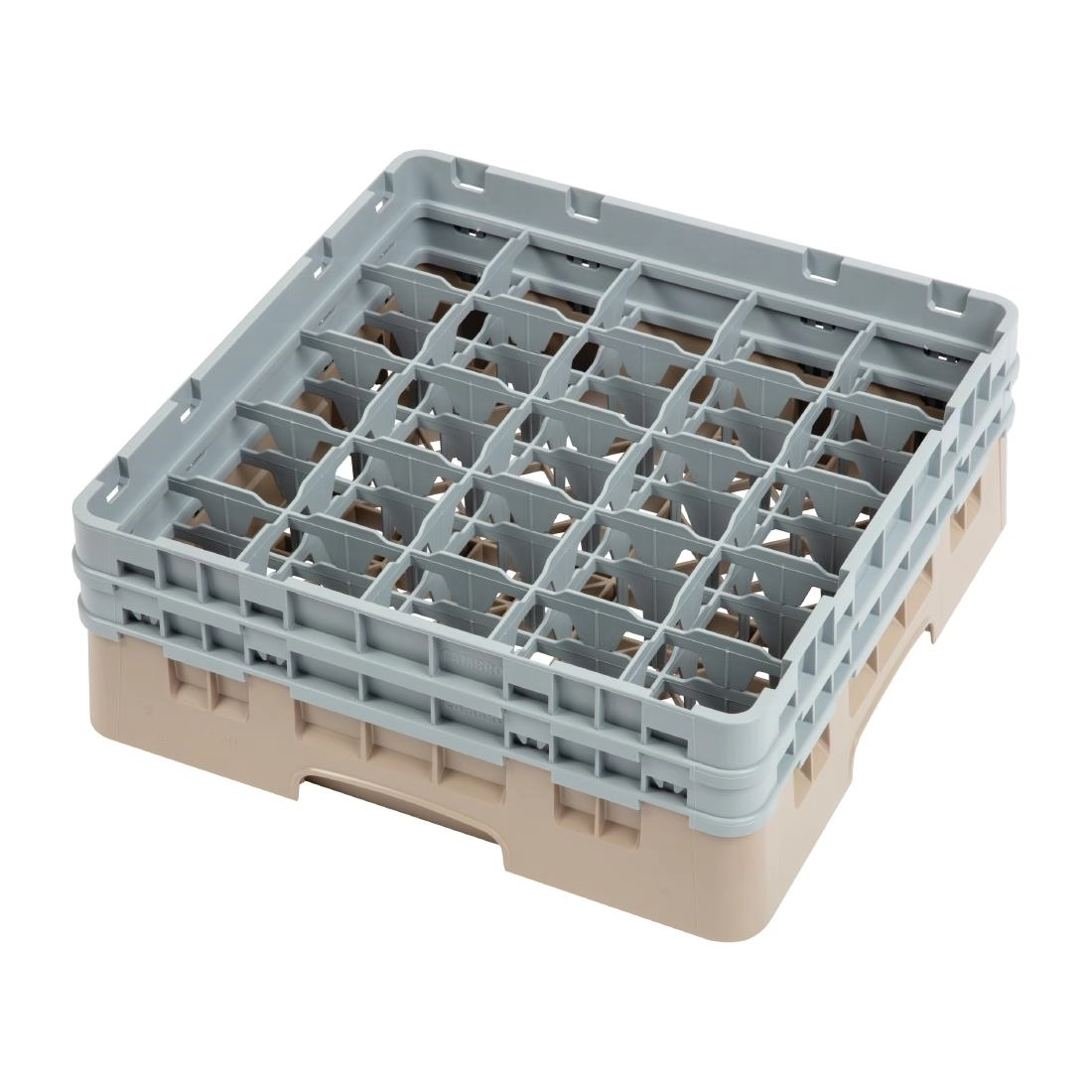 Sie können einen Cambro Gläserspülkorb beige mit 25 Fächern max Glashöhe 13,3cm bei Supplierz BV kaufen