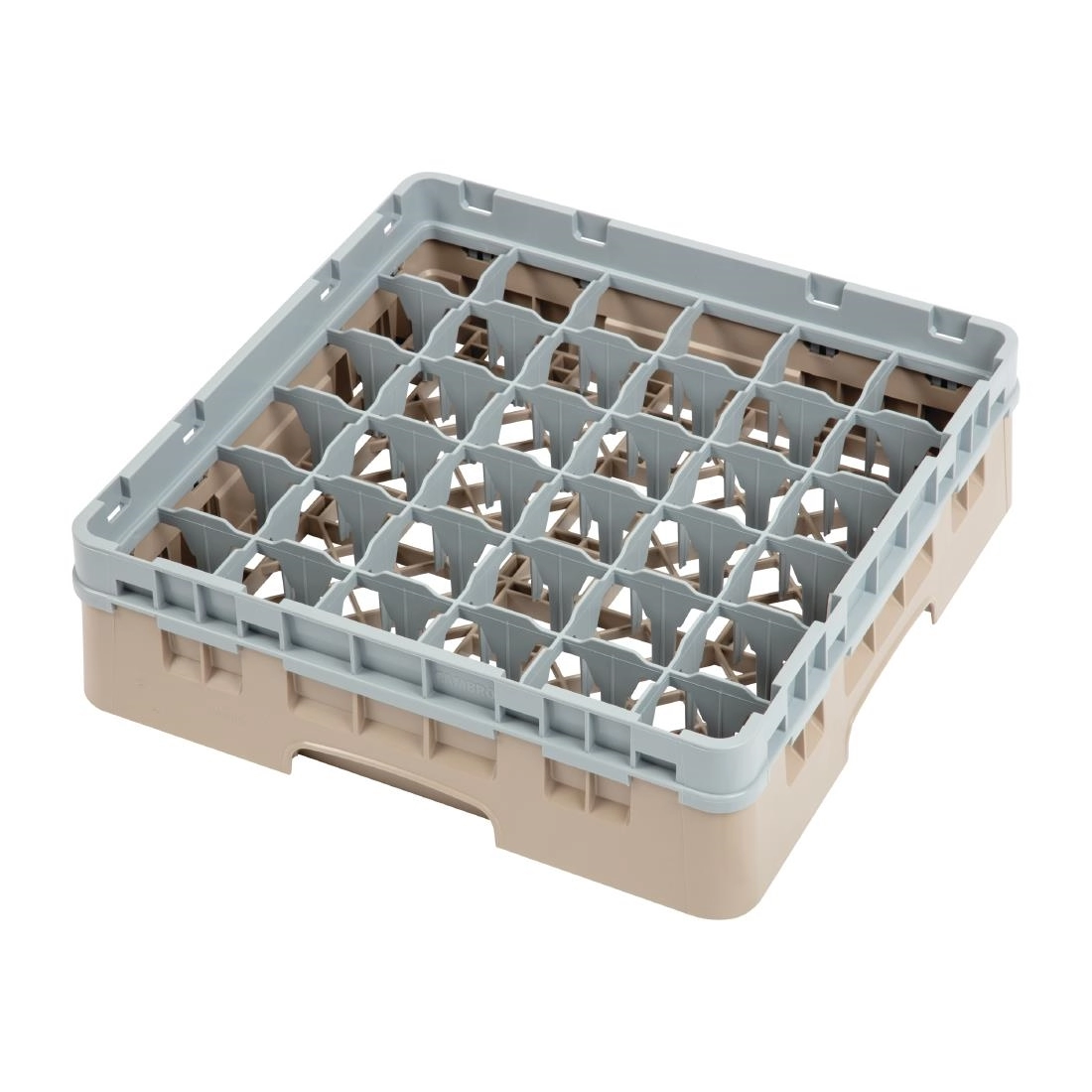 Sie können einen Cambro Gläserspülkorb beige mit 36 Fächern max Glashöhe 9,2cm bei Supplierz BV kaufen