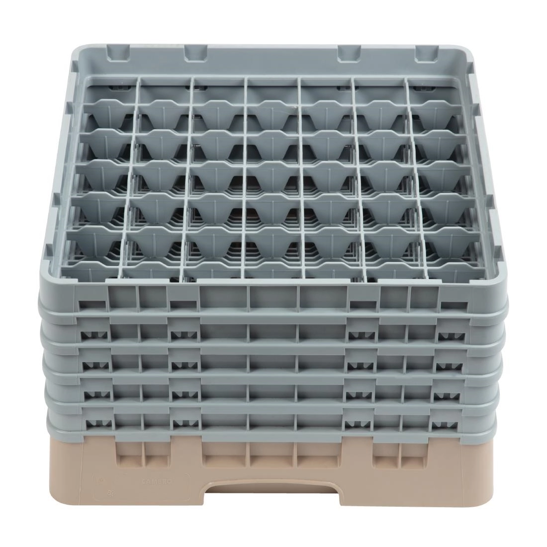 Een Cambro Camrack vaatwaskorf met 49 compartimenten max. glashoogte 25,7cm koop je bij Supplierz BV