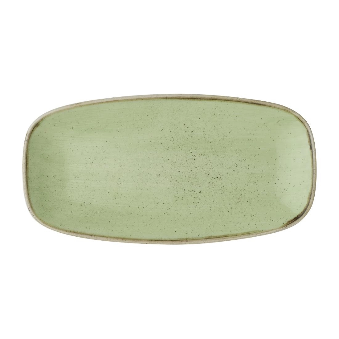 Sie können einen Churchill Stonecast Sage Green Kochs' Rechteckiger Teller 298mm (12 Stück) bei Supplierz BV kaufen