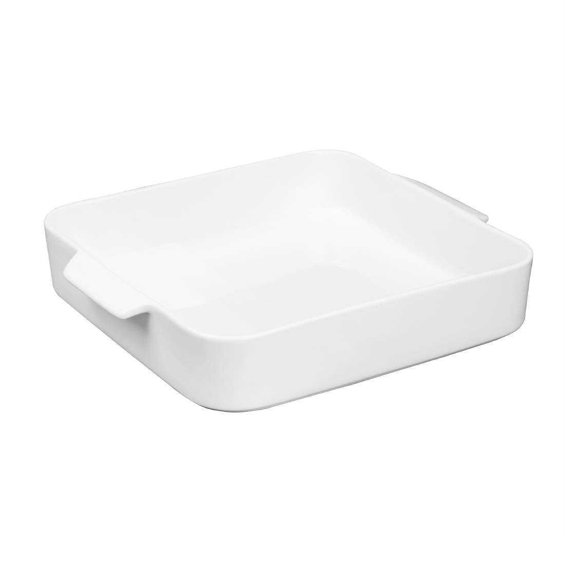 Sie können einen Olympia Whiteware Quadratische Bratform mit Griffen 260x225x50mm (2 Stück) bei Supplierz BV kaufen