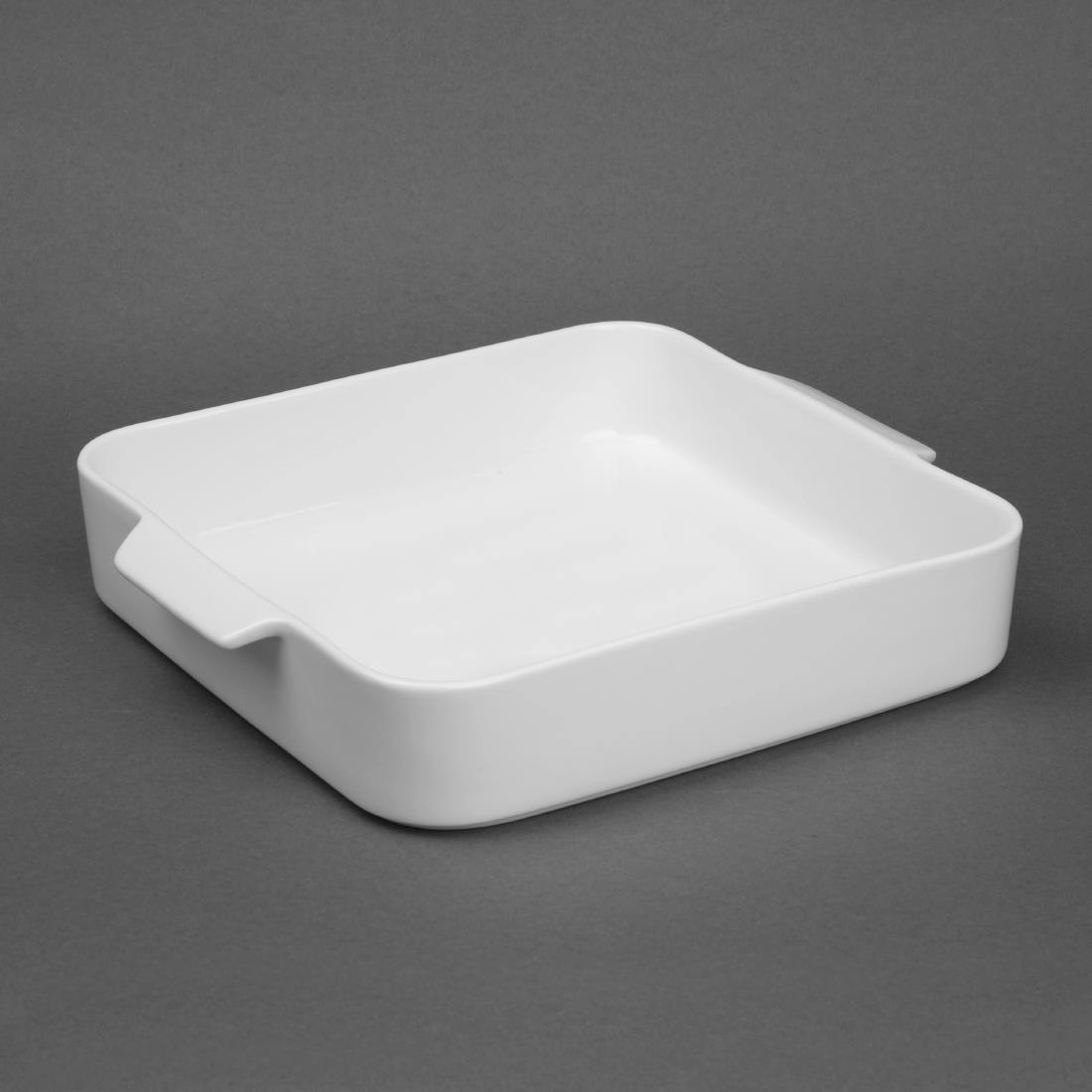 Sie können einen Olympia Whiteware Quadratische Bratform mit Griffen 260x225x50mm (2 Stück) bei Supplierz BV kaufen