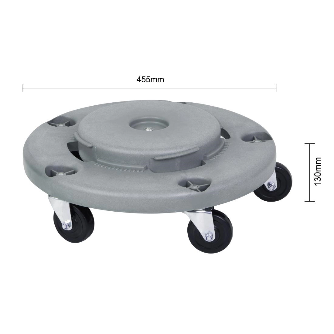 Een Jantex Dolly Voor 160Ltr Zware Ronde Afvalbak koop je bij Supplierz BV