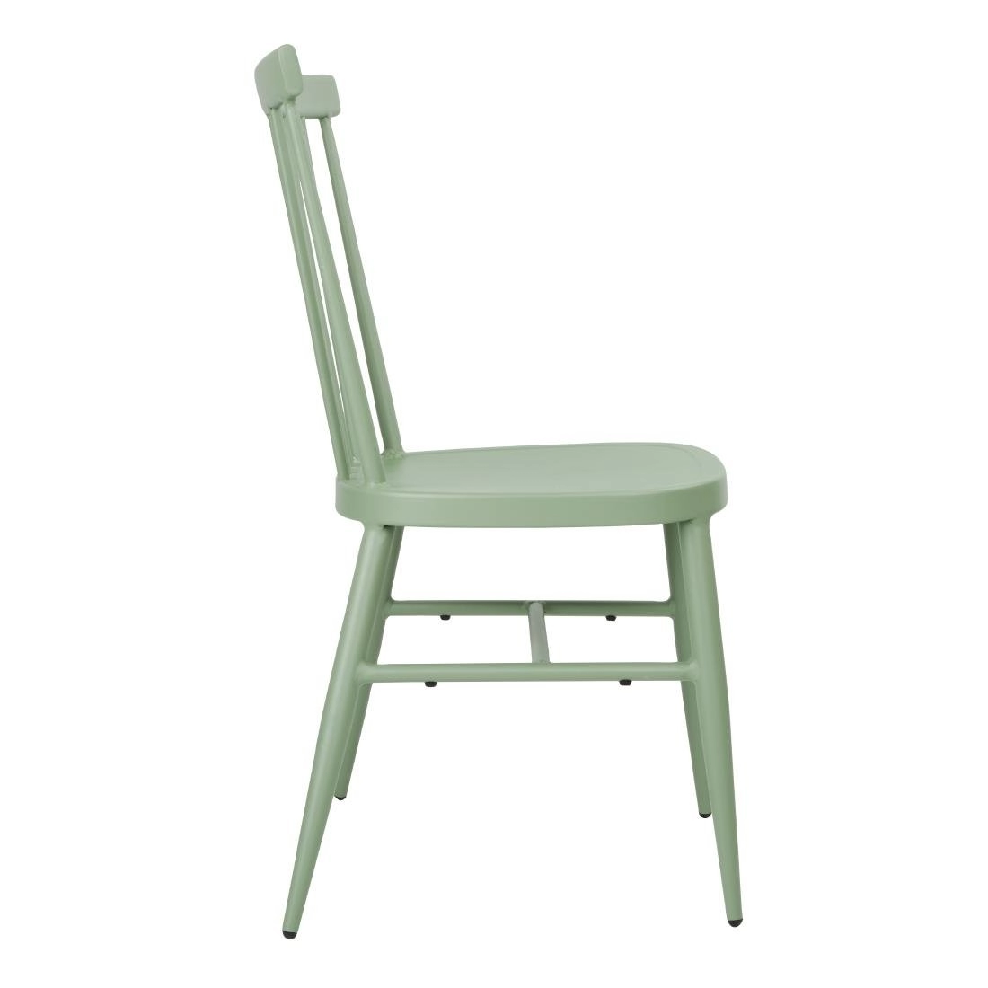 Een Bolero Windsor Aluminium Groene Stoelen (4 Stuks) koop je bij Supplierz BV