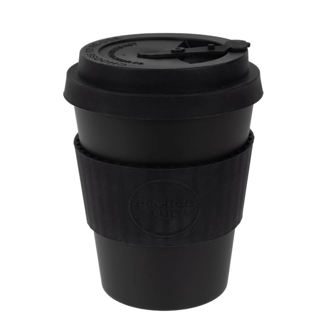 Een Kerr & Napier Ecoffee Cup herbruikbare bamboe koffiebeker zwart 340ml koop je bij Supplierz BV