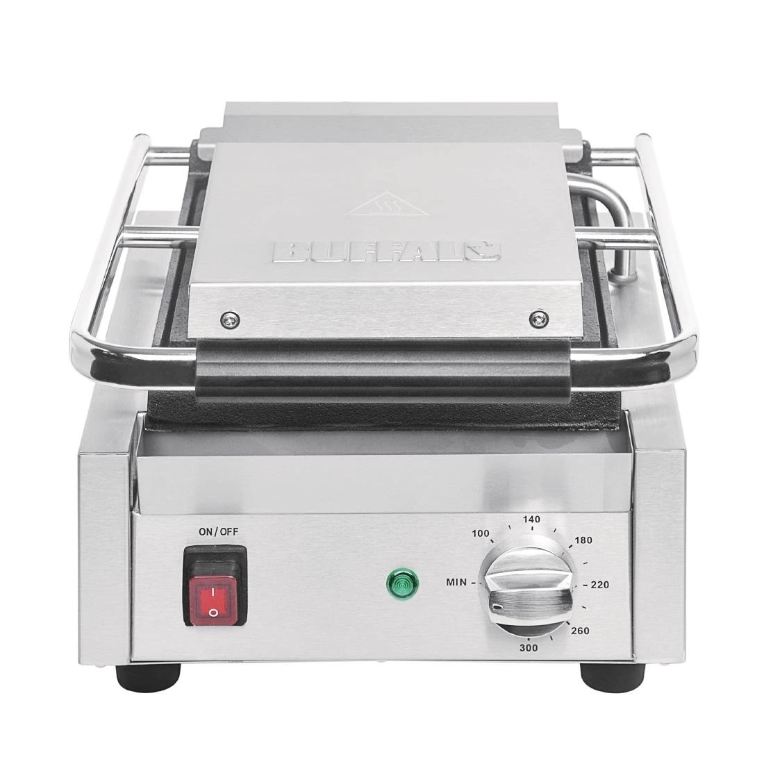 Buy your Buffalo Bistro enkele contactgrill glad/glad at Supplierz BV