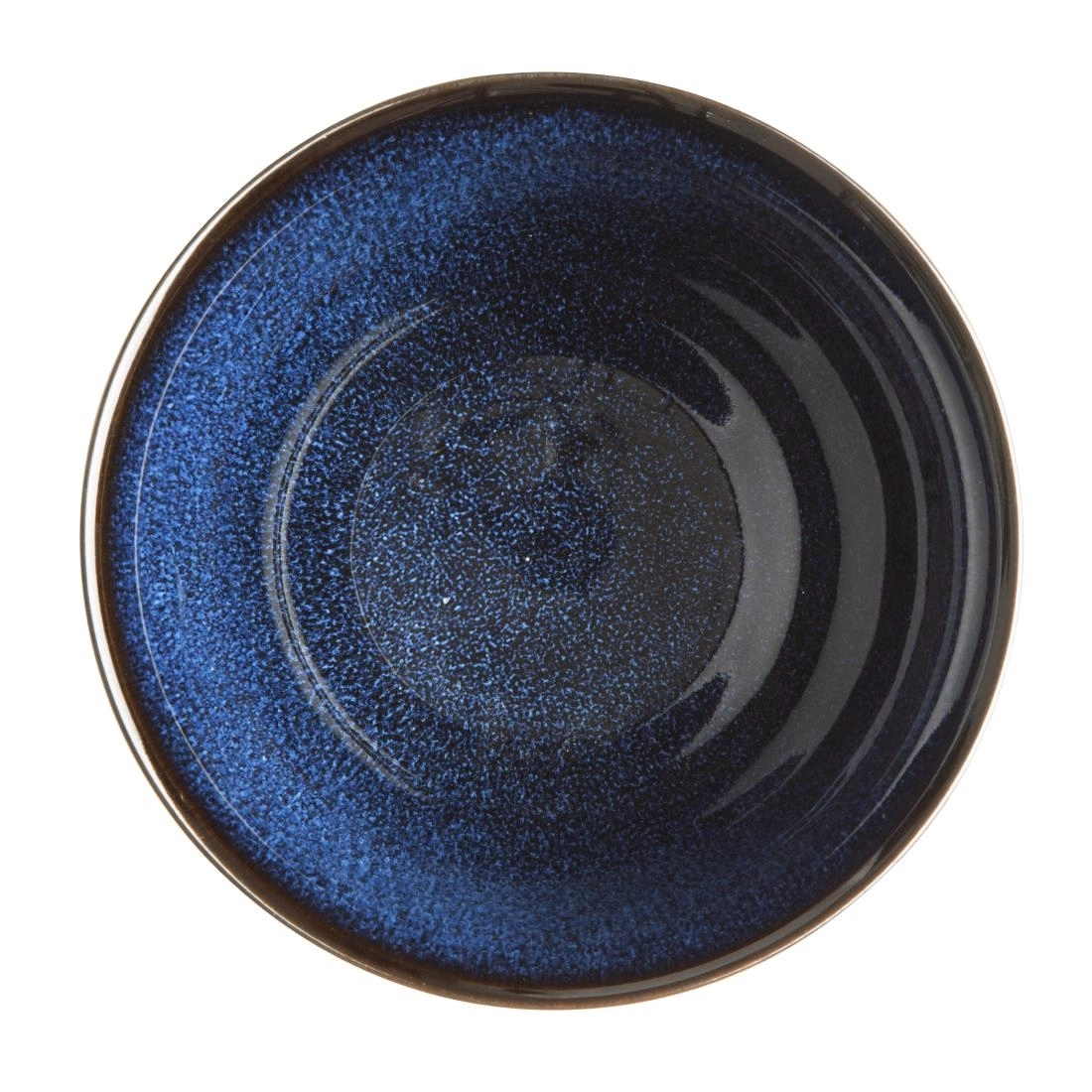 Een Olympia Luna Midnight Blue Footed Bowls 115 mm (Pak Van 8) koop je bij Supplierz BV