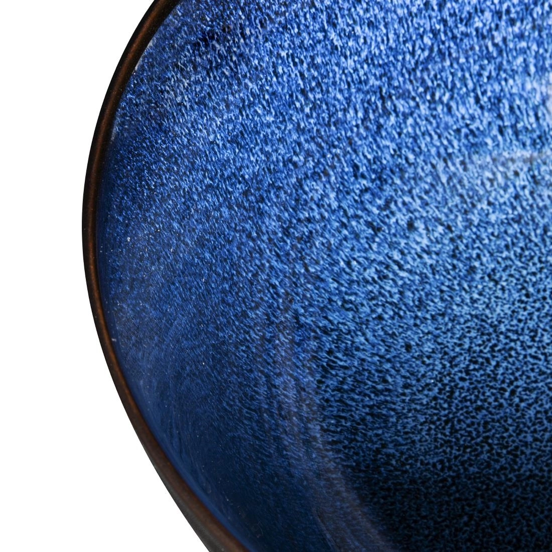 Een Olympia Luna Midnight Blue Footed Bowls 205 mm (Pak Van 4) koop je bij Supplierz BV