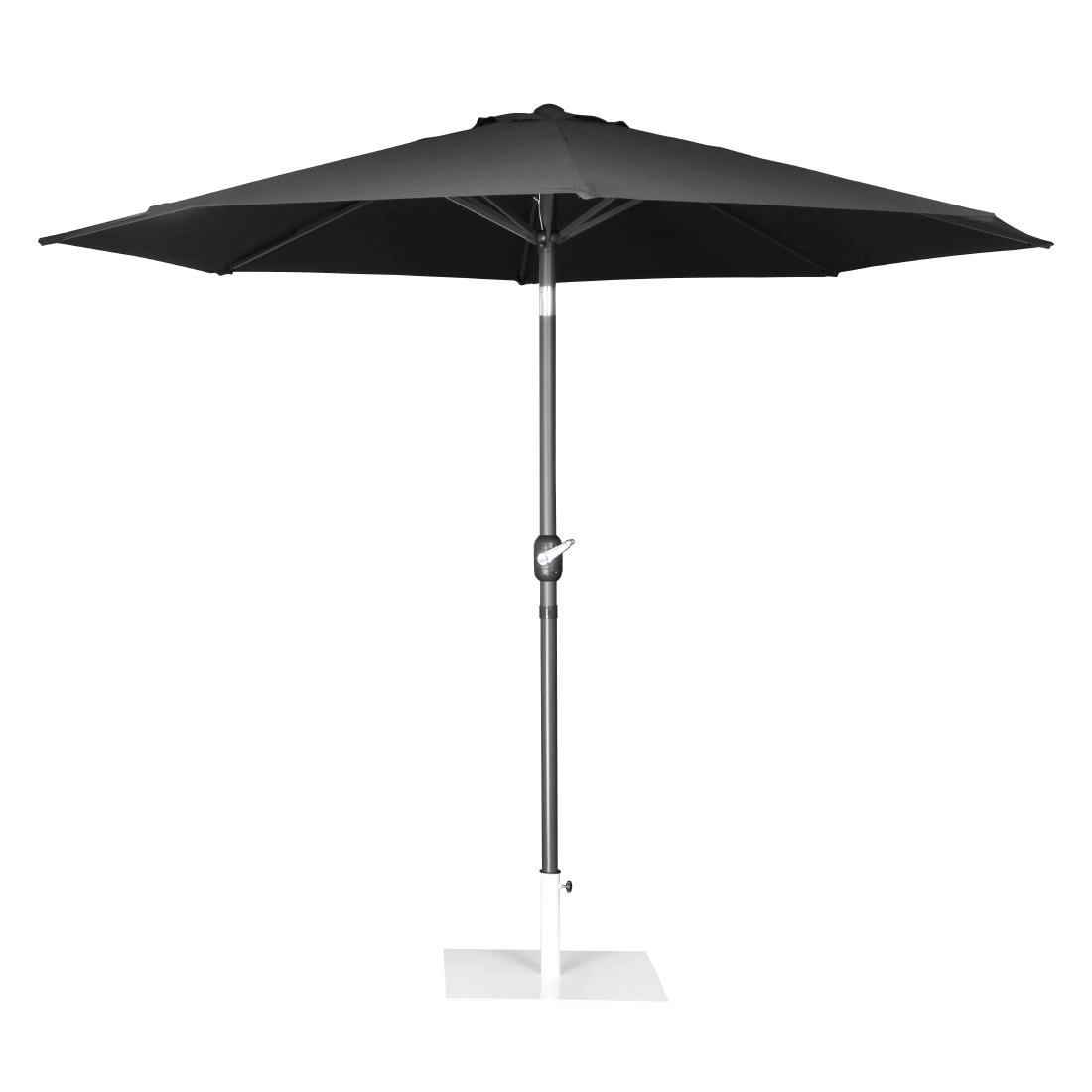 Een Bolero Sevilla Ronde Parasol 3M Diameter Zwart koop je bij Supplierz BV