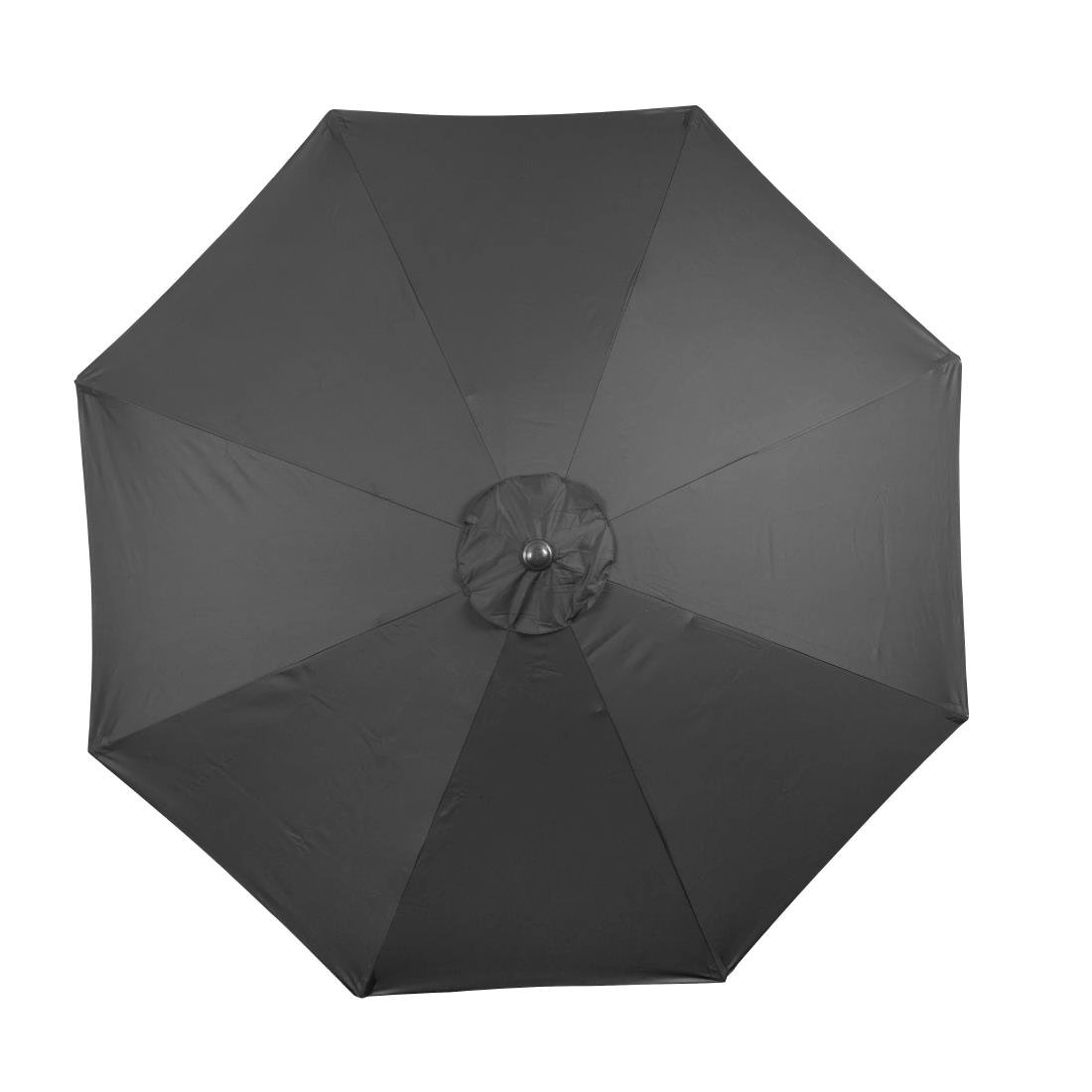 Een Bolero Sevilla Ronde Parasol 3M Diameter Zwart koop je bij Supplierz BV