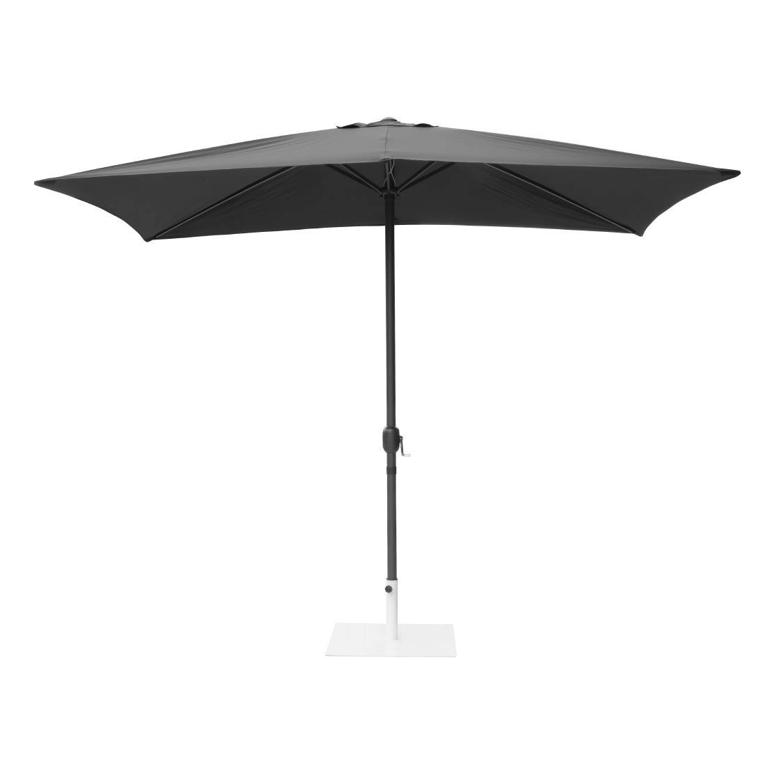 Een Bolero Sevilla Vierkante Parasol 2X3M Zwart koop je bij Supplierz BV