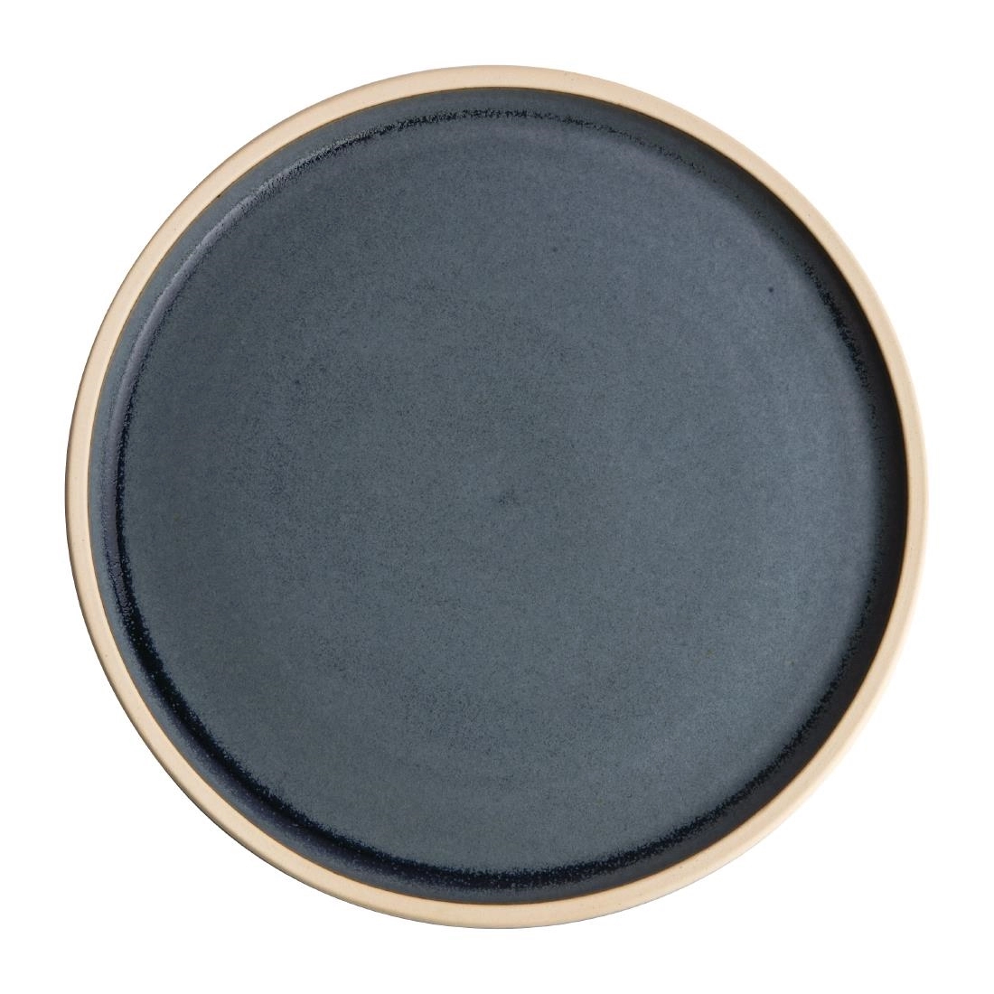 Vous pouvez acheter un Assiettes plates bord droit granit bleu Olympia Canvas 18 cm (Lot de 6) chez Supplierz BV