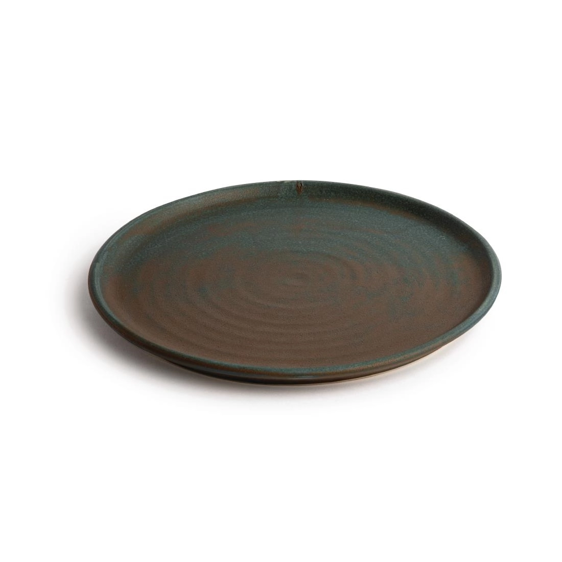 Vous pouvez acheter un Assiettes plates vert bronze Olympia Canvas 26,5 cm (Lot de 6) chez Supplierz BV