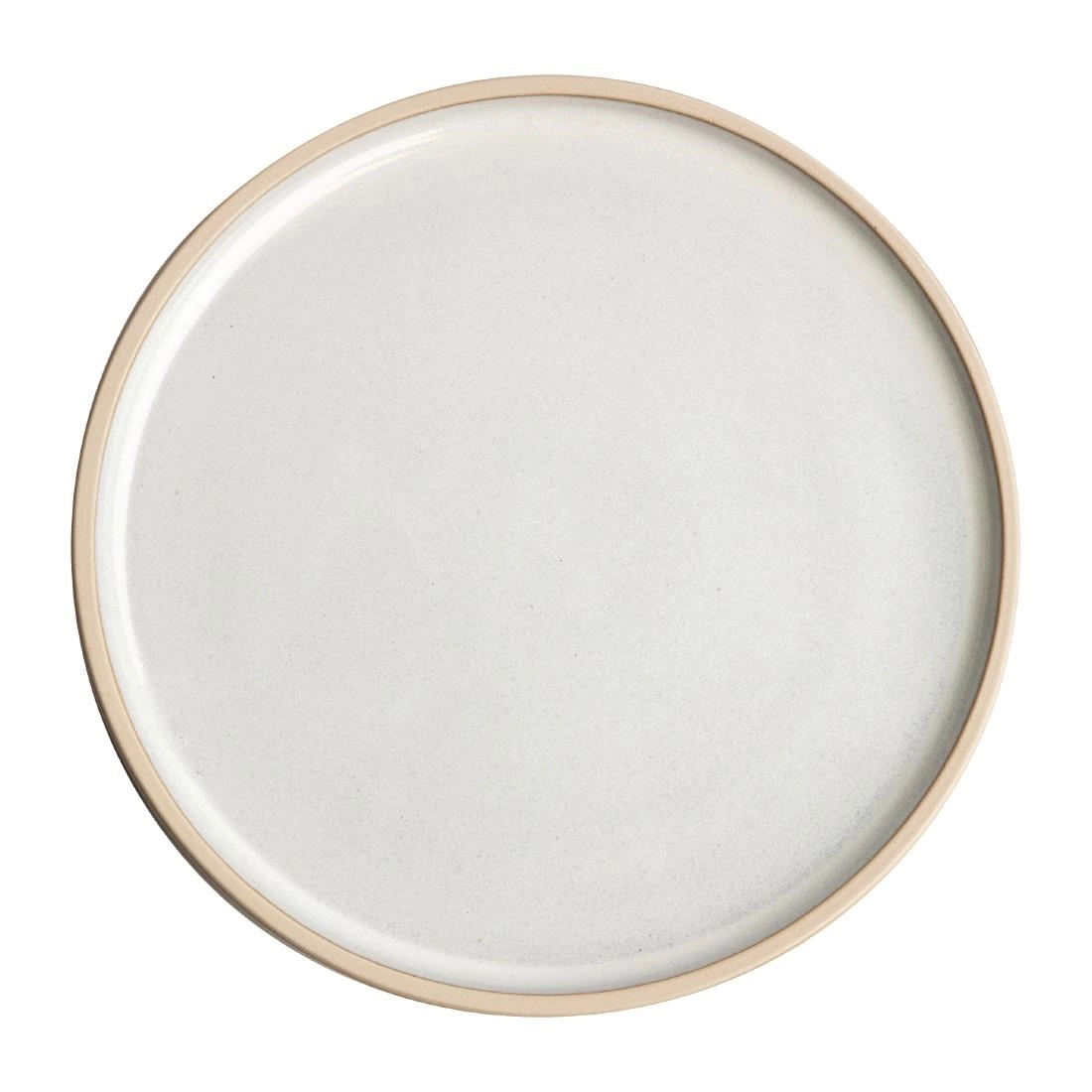 Vous pouvez acheter un Assiettes plates bord droit blanc Murano Olympia Canvas 18 cm (Lot de 6) chez Supplierz BV