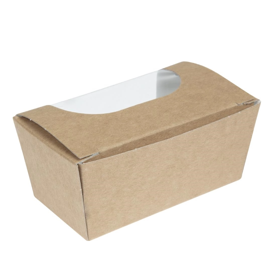 Vous pouvez acheter un Boîtes à gâteau rectangulaires kraft compostables avec fenêtre Colpac (lot de 500) chez Supplierz BV