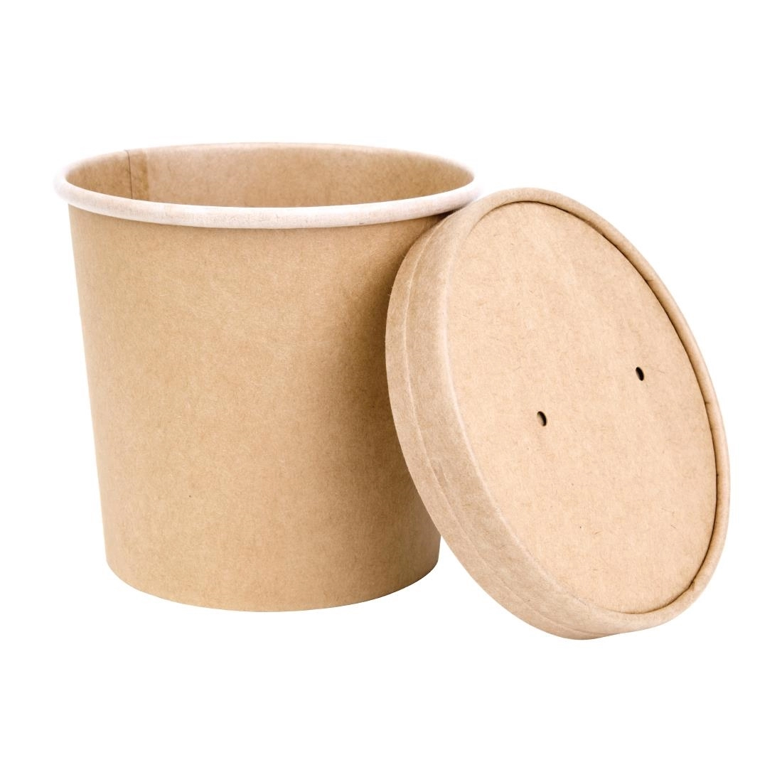 Een Fiesta Recyclable soepbeker deksels 118mm (500 stuks) koop je bij Supplierz BV