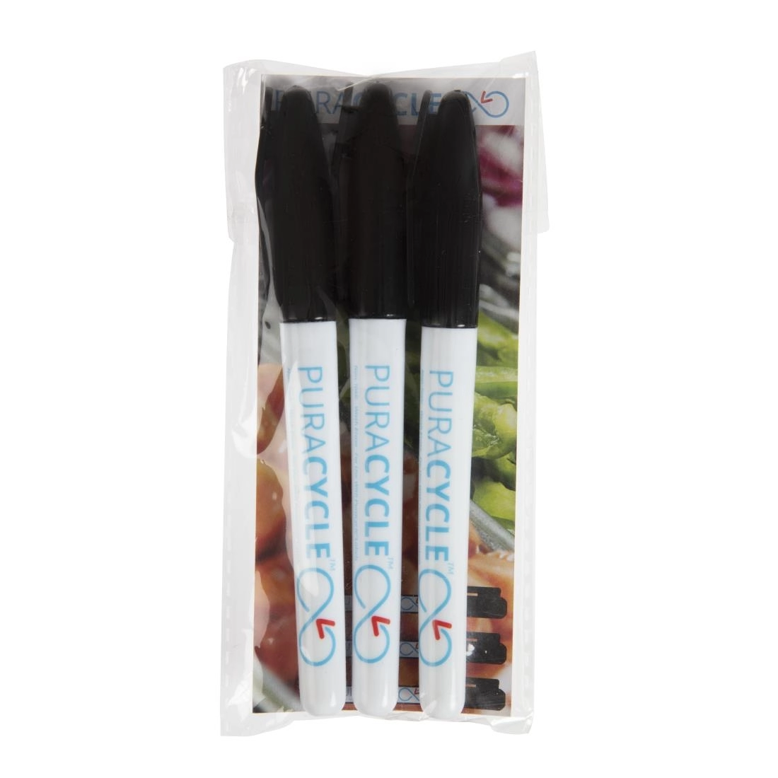 Buy your Puracycle gifvrije permanentmarkers zwart (3 stuks) at Supplierz BV