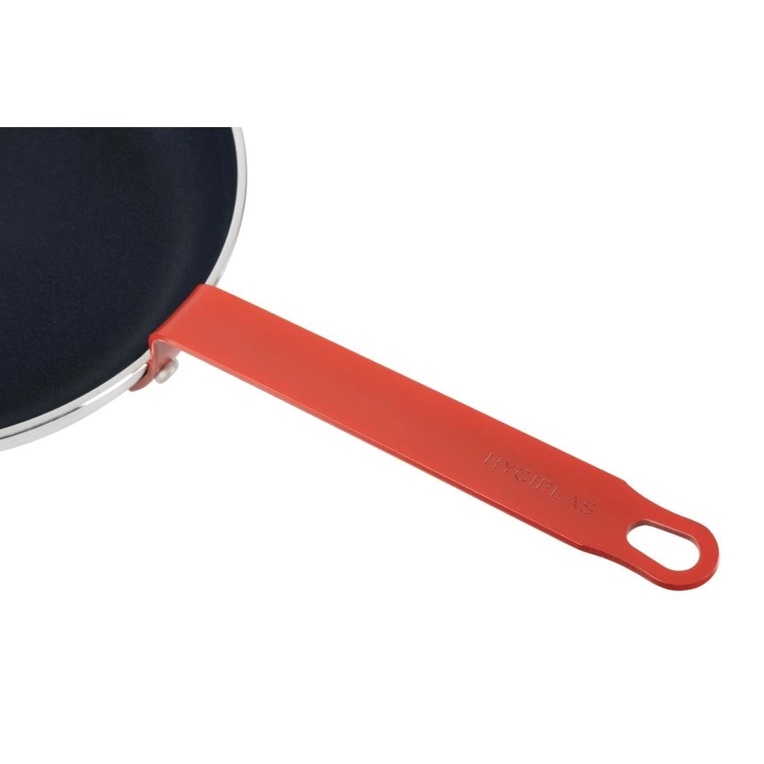 Buy your Hygiplas Teflon Platinum Plus anti-aanbak koekenpan 28cm rood handvat at Supplierz BV