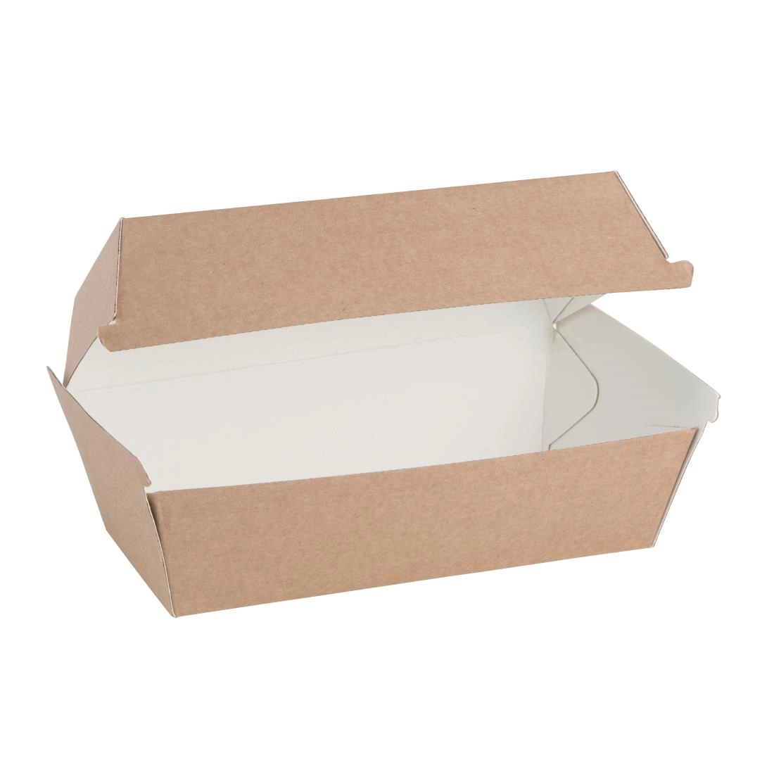 Een Fiesta Compostable composteerbare hamburgerdoosjes kraft klein 172mm (200 stuks) koop je bij Supplierz BV