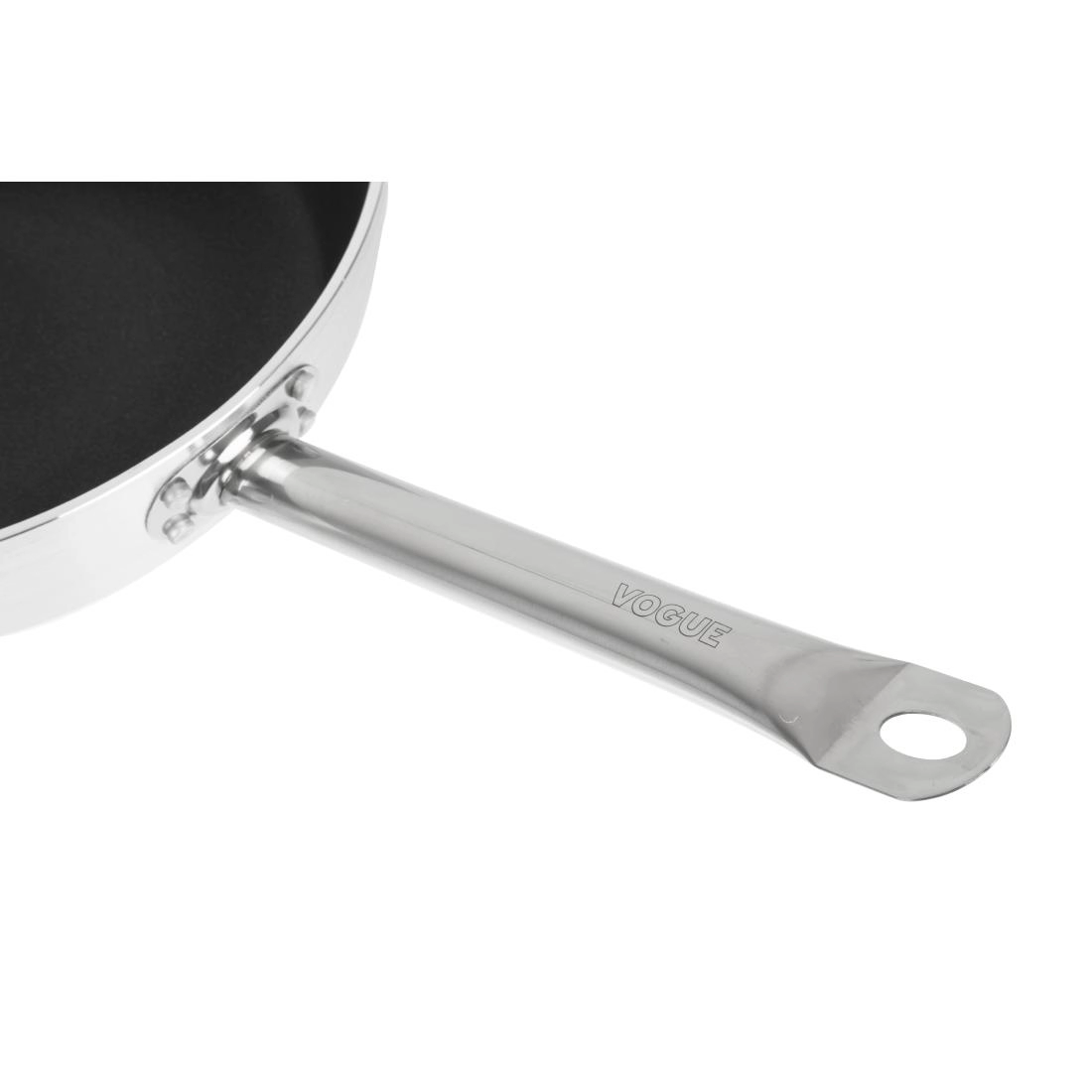 Een Vogue Platinum Plus teflon anti-aanbak inductie sauteuse 32cm koop je bij Supplierz BV