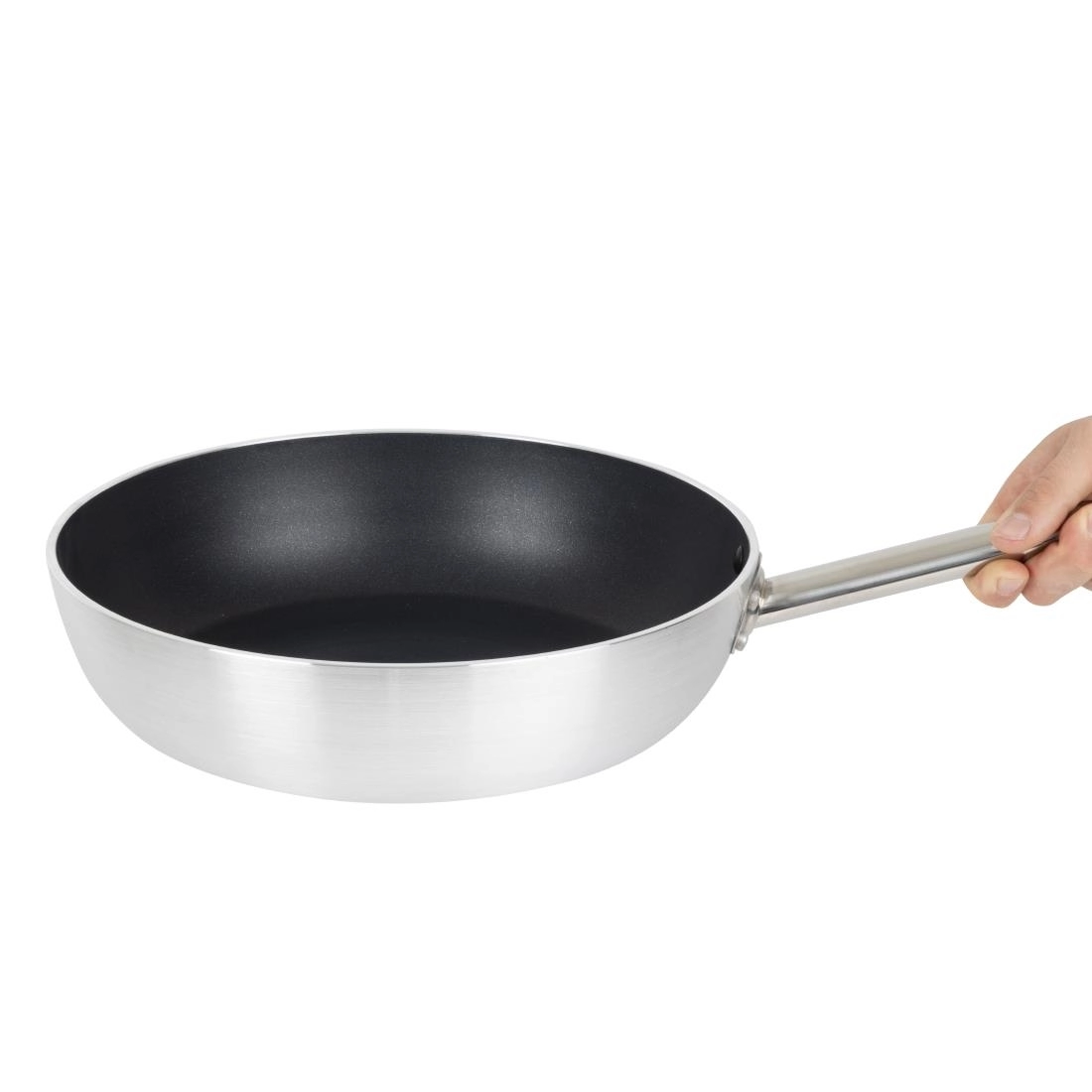 Een Vogue Platinum Plus teflon anti-aanbak inductie sauteuse 32cm koop je bij Supplierz BV