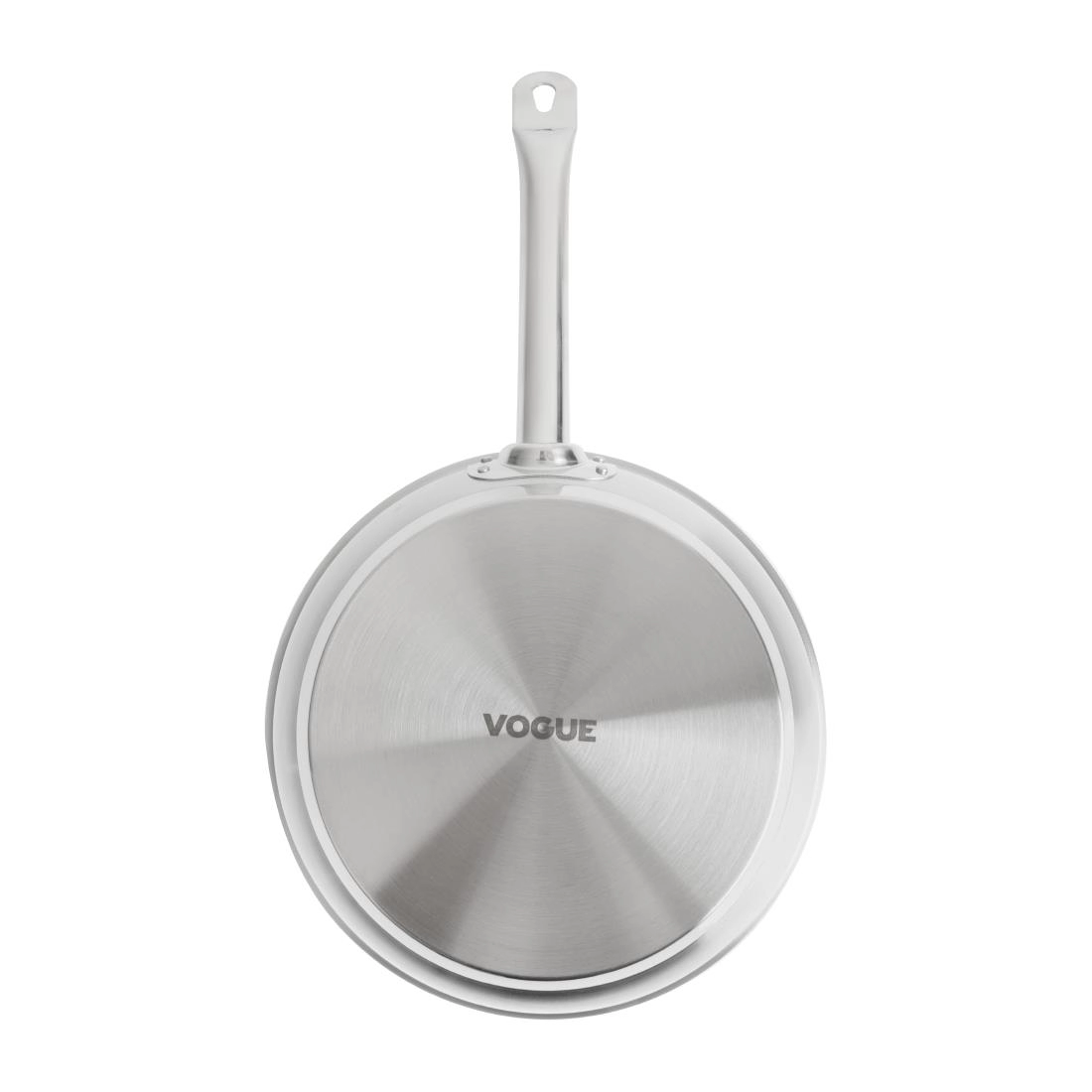 Een Vogue Platinum Plus Teflon anti-aanbak RVS koekenpan 24cm koop je bij Supplierz BV