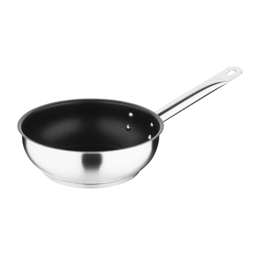 Een Vogue Platinum Plus RVS anti-aanbak inductie sauteuse 20cm koop je bij Supplierz BV