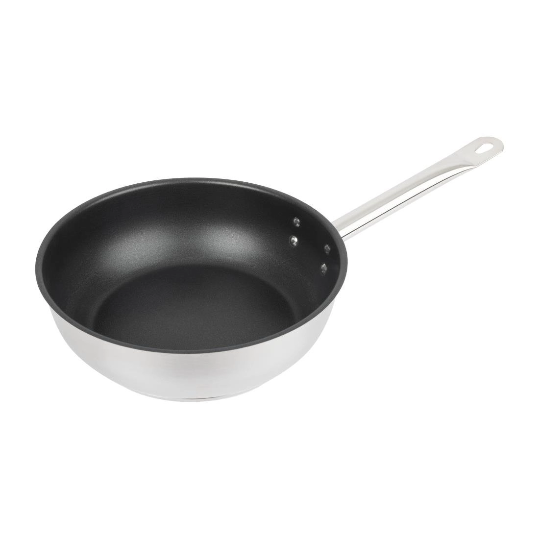 Een Vogue Platinum Plus RVS anti-aanbak inductie sauteuse 24cm koop je bij Supplierz BV