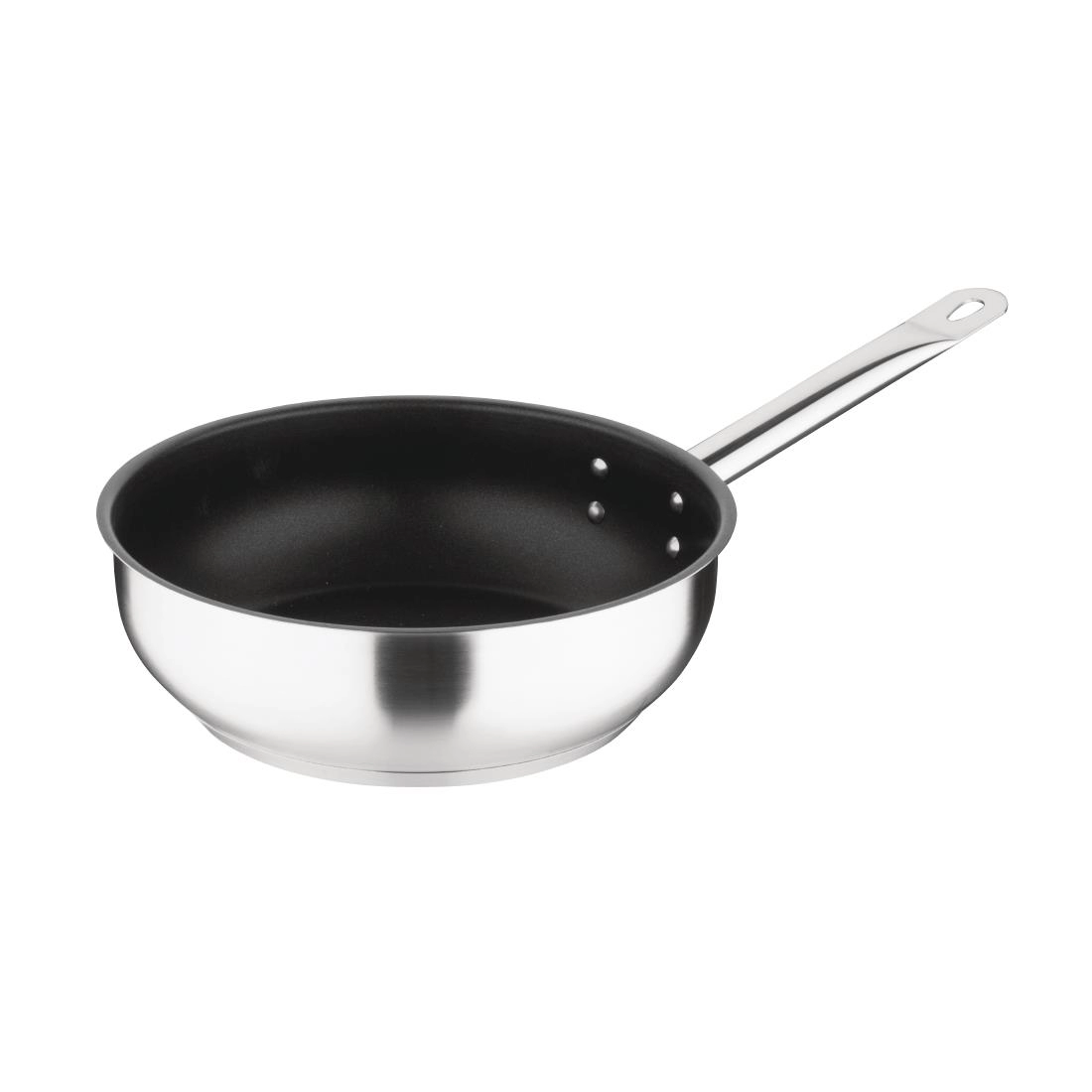 Een Vogue Platinum Plus RVS anti-aanbak inductie sauteuse 24cm koop je bij Supplierz BV