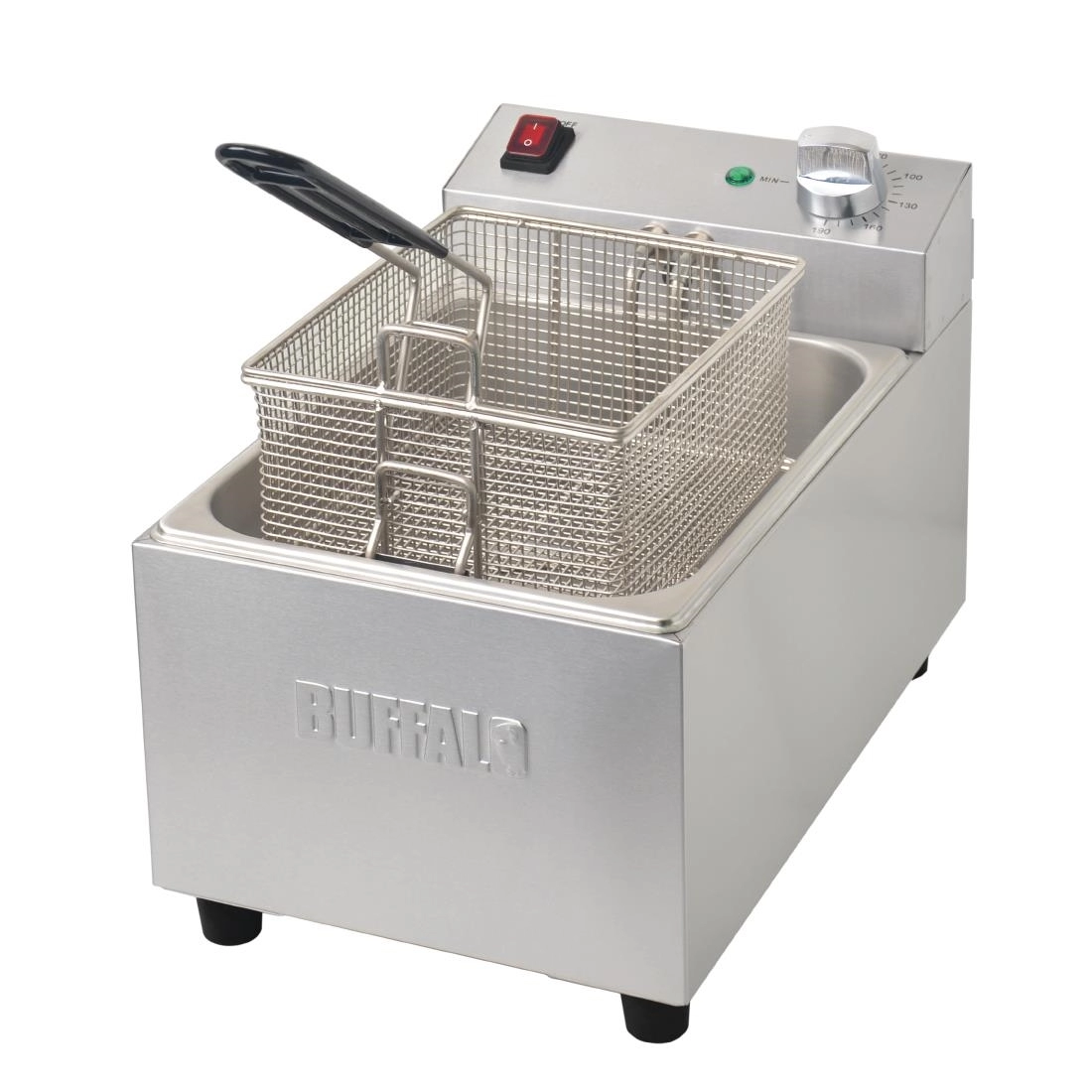 Vous pouvez acheter un Friteuse simple Buffalo 5L 2,8kW chez Supplierz BV