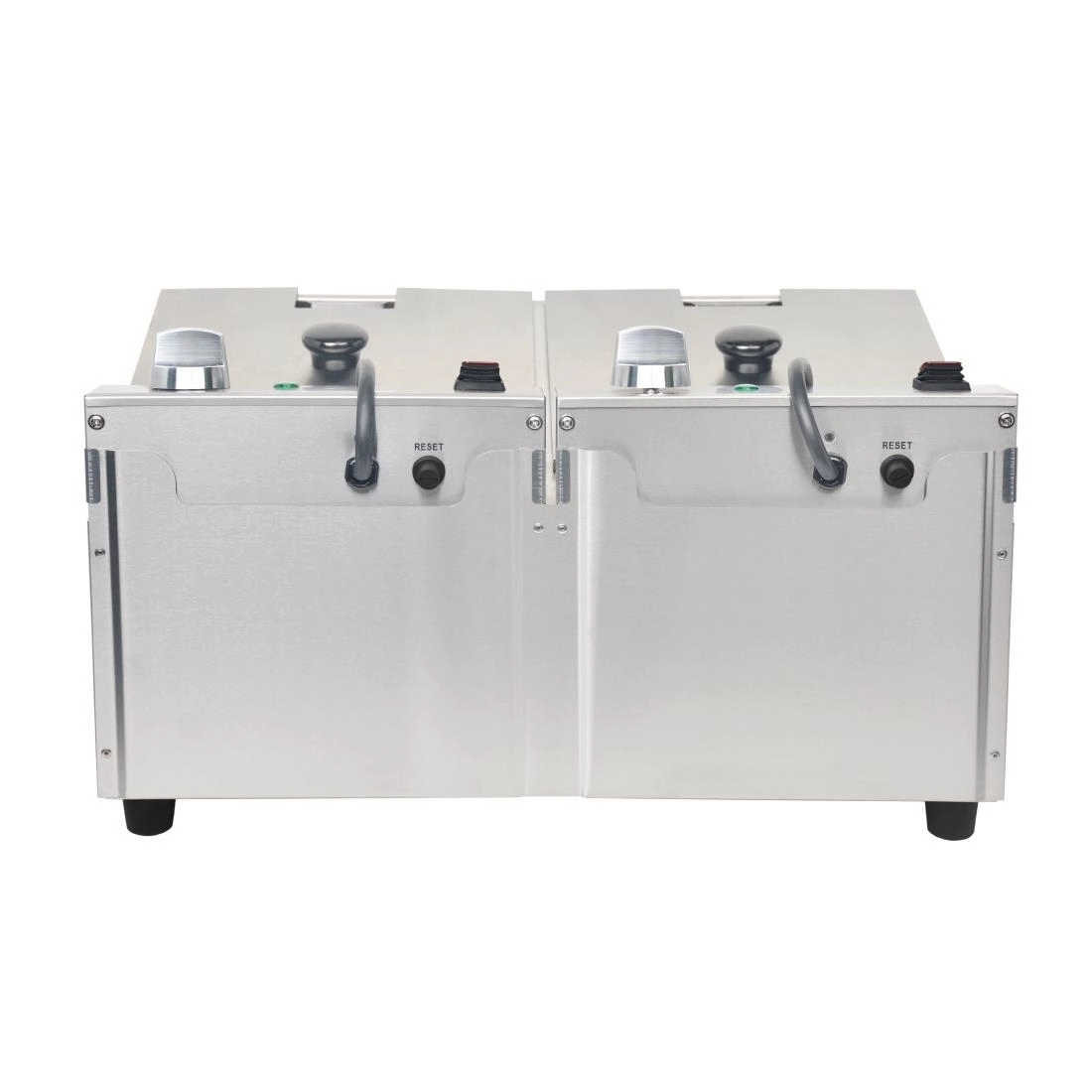 Vous pouvez acheter un Friteuse double Buffalo - 2x5L 2x2,8kW chez Supplierz BV