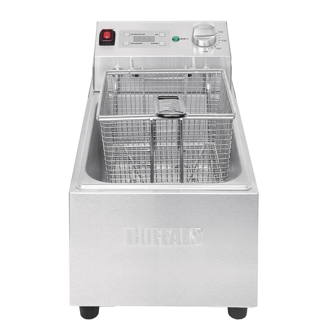 Een Buffalo enkele friteuse 5L 2800W met timer koop je bij Supplierz BV