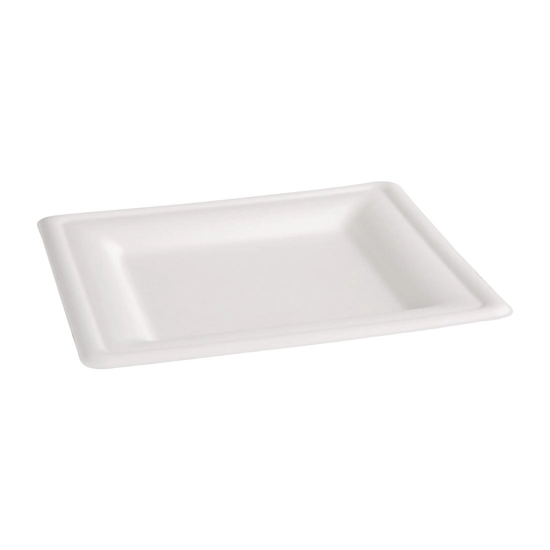 Een Fiesta Compostable composteerbare bagasse borden vierkant 204mm (50 stuks) koop je bij Supplierz BV