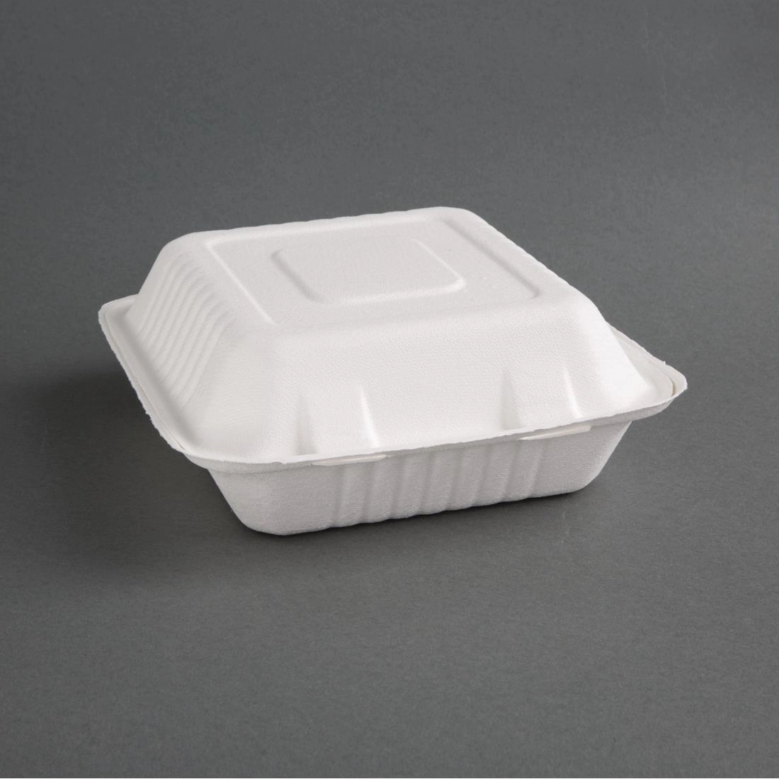 Een Fiesta Compostable composteerbare bagasse voedseldozen 3 compartimenten (200 stuks) koop je bij Supplierz BV