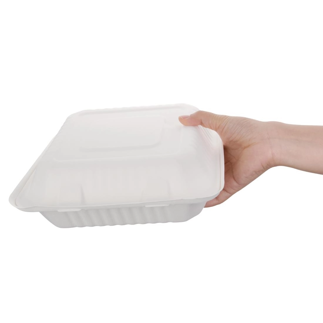 Een Fiesta Compostable composteerbare bagasse voedseldozen 236mm (200 stuks) koop je bij Supplierz BV