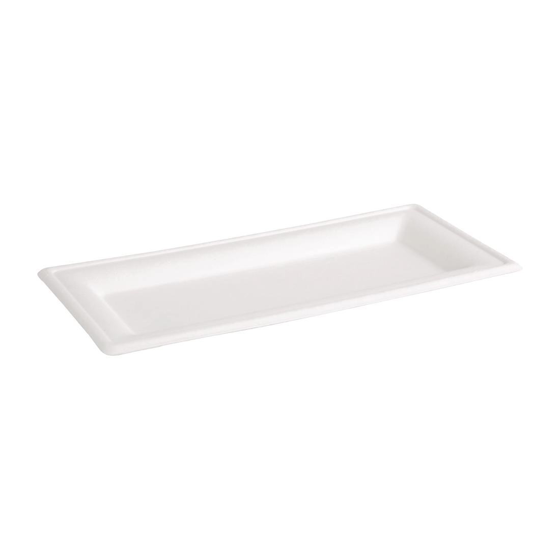 Een Fiesta Compostable composteerbare bagasse borden rechthoekig 258mm (50 stuks) koop je bij Supplierz BV