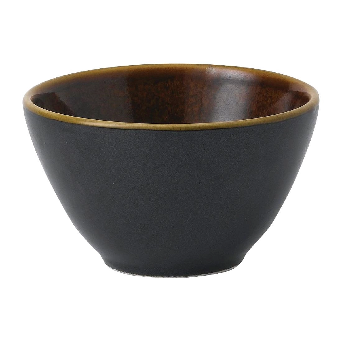 Buy your Churchill Super Vitrified Nourish Black Onyx Two Tone Contour Schalen 240ml (Pak Van 12) at Supplierz BV