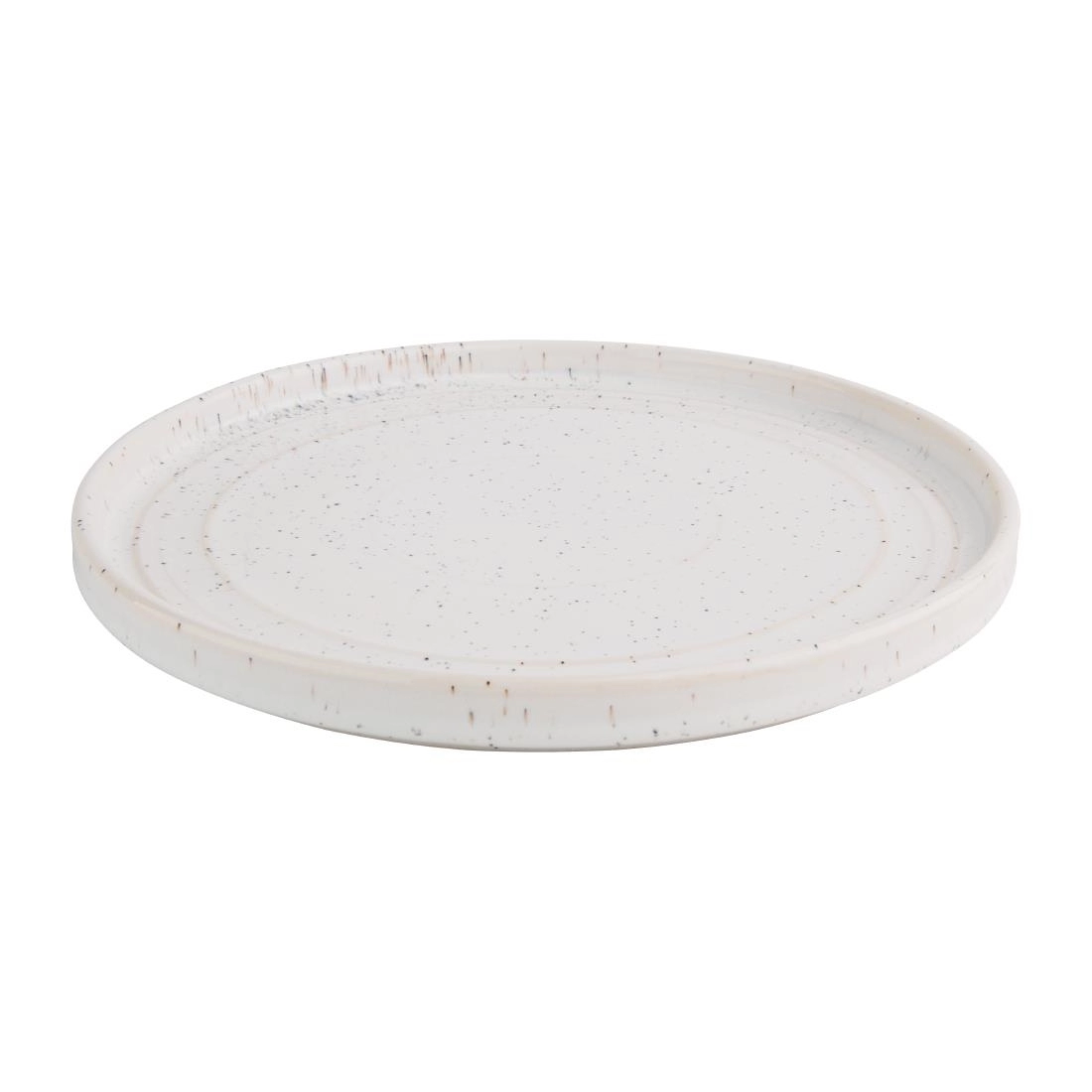 Vous pouvez acheter un Assiettes plates rondes Olympia Cavolo blanc moucheté 220mm (lot de 6) chez Supplierz BV