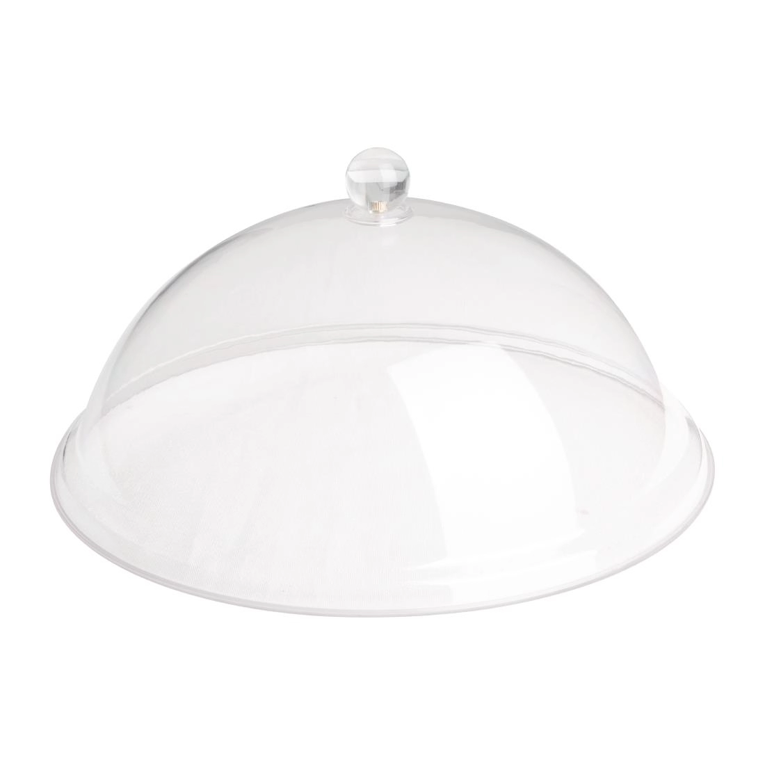 Een Olympia Kristallon polycarbonaat cloche transparant 315(Ø) x 125(H)mm koop je bij Supplierz BV