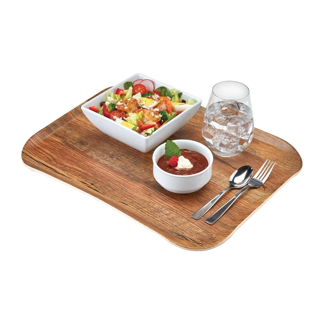 Een Cambro Versa Dienblad Houtnerf Bruin Eik 330 x 430mm koop je bij Supplierz BV