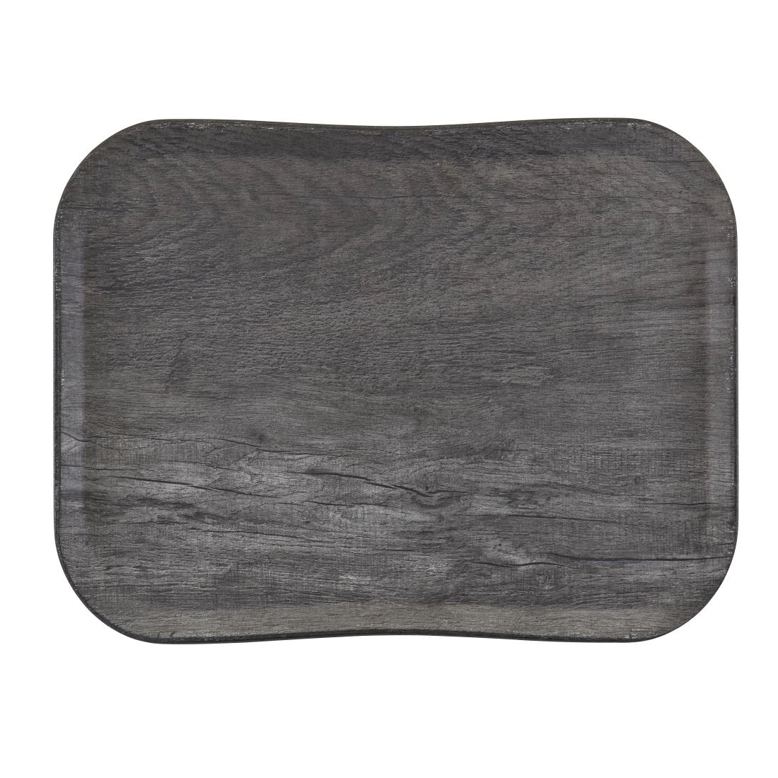 Vous pouvez acheter un Plateau polyester Century aspect naturel bois Cambro chêne gris 360 x 460mm chez Supplierz BV