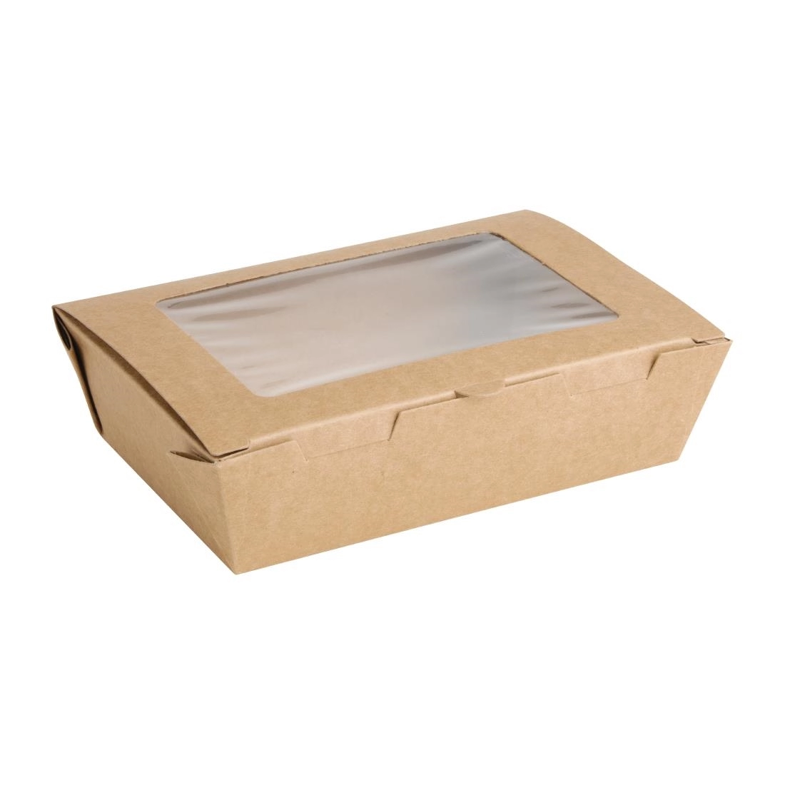 Een Fiesta Recyclable saladeboxen met PET venster 700ml (200 stuks) koop je bij Supplierz BV