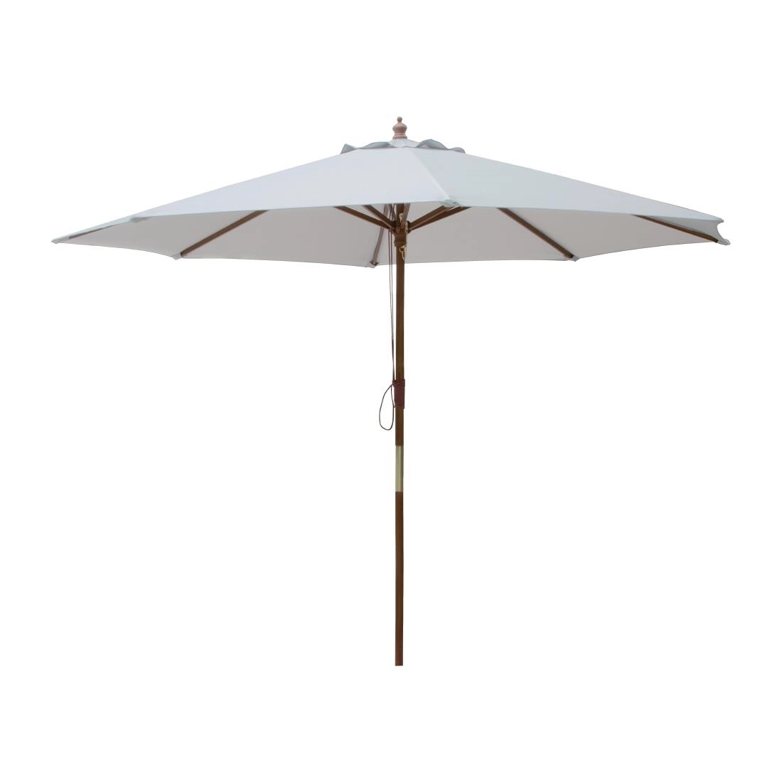 Een Bolero ronde parasol grijs 300cm koop je bij Supplierz BV