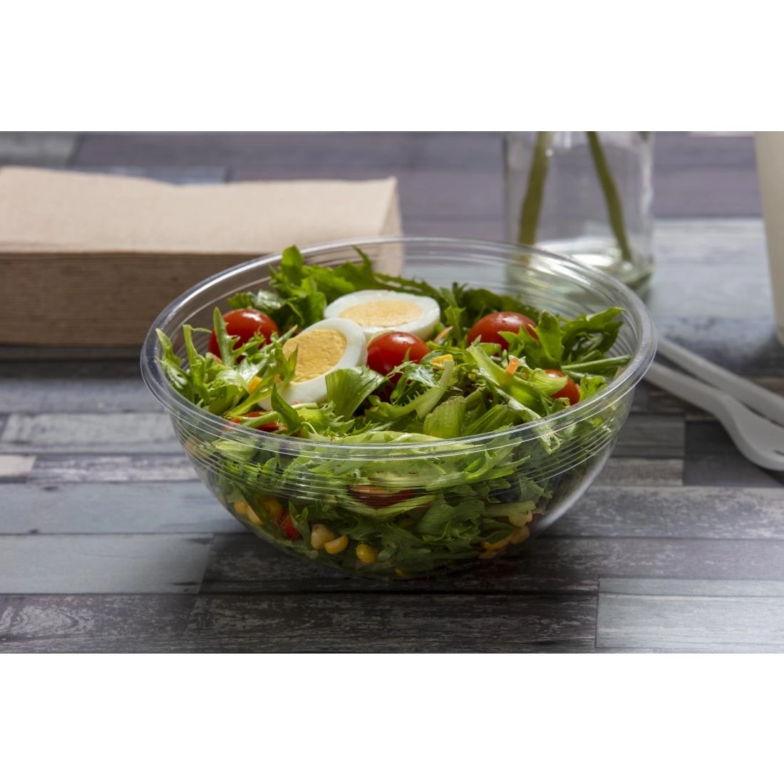 Sie können einen Vegware 185 Serie kompostierbare Salatbehälter 945ml (300 Stück) bei Supplierz BV kaufen