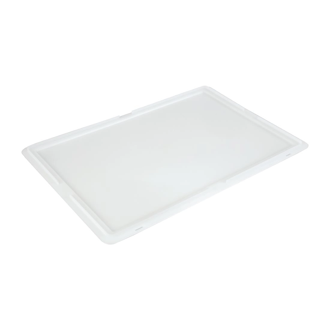 Een Cambro polyethyleen deksel voor pizza deegkrat 60x40x2cm koop je bij Supplierz BV