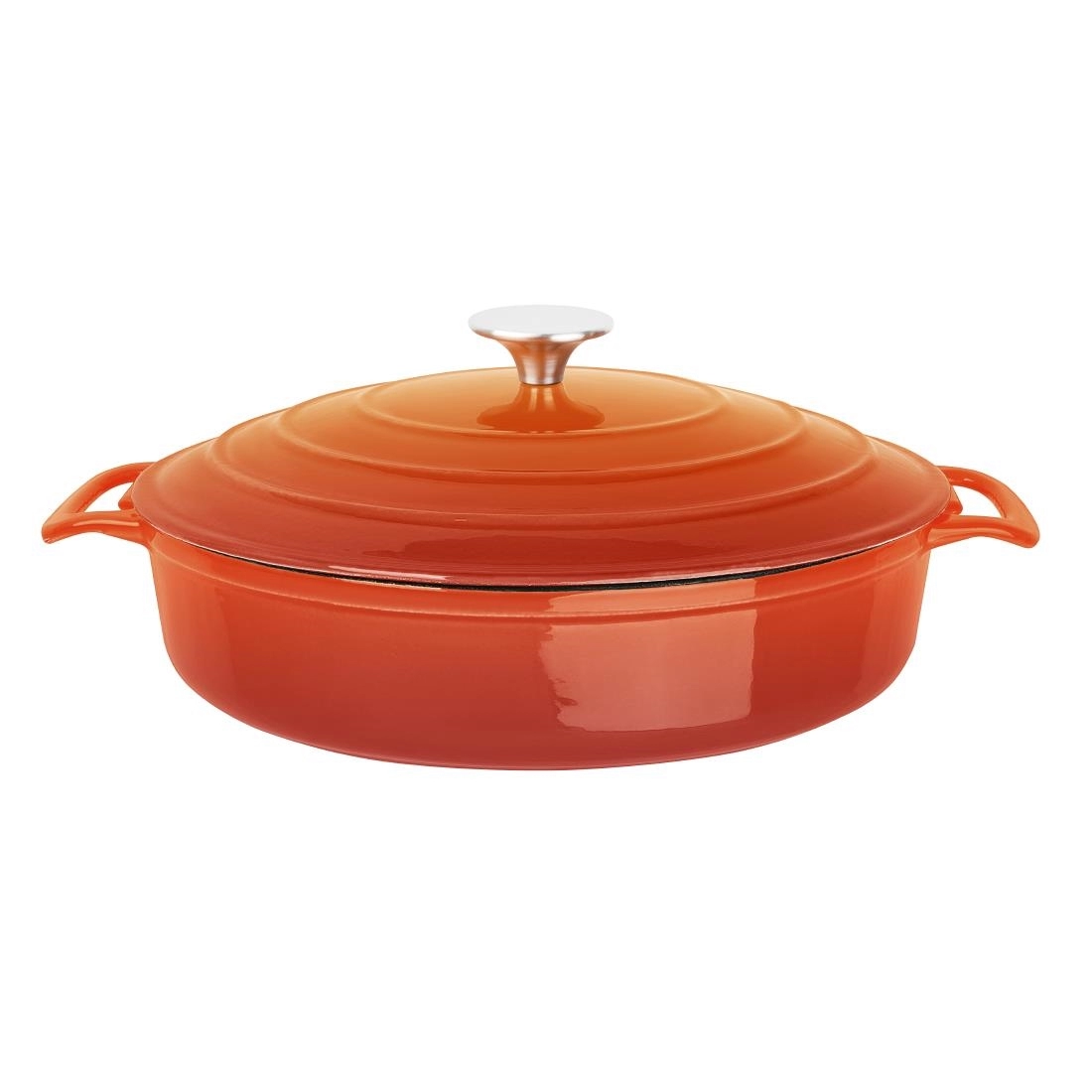 Een Vogue Oranje ronde braadpan 3.5Ltr koop je bij Supplierz BV