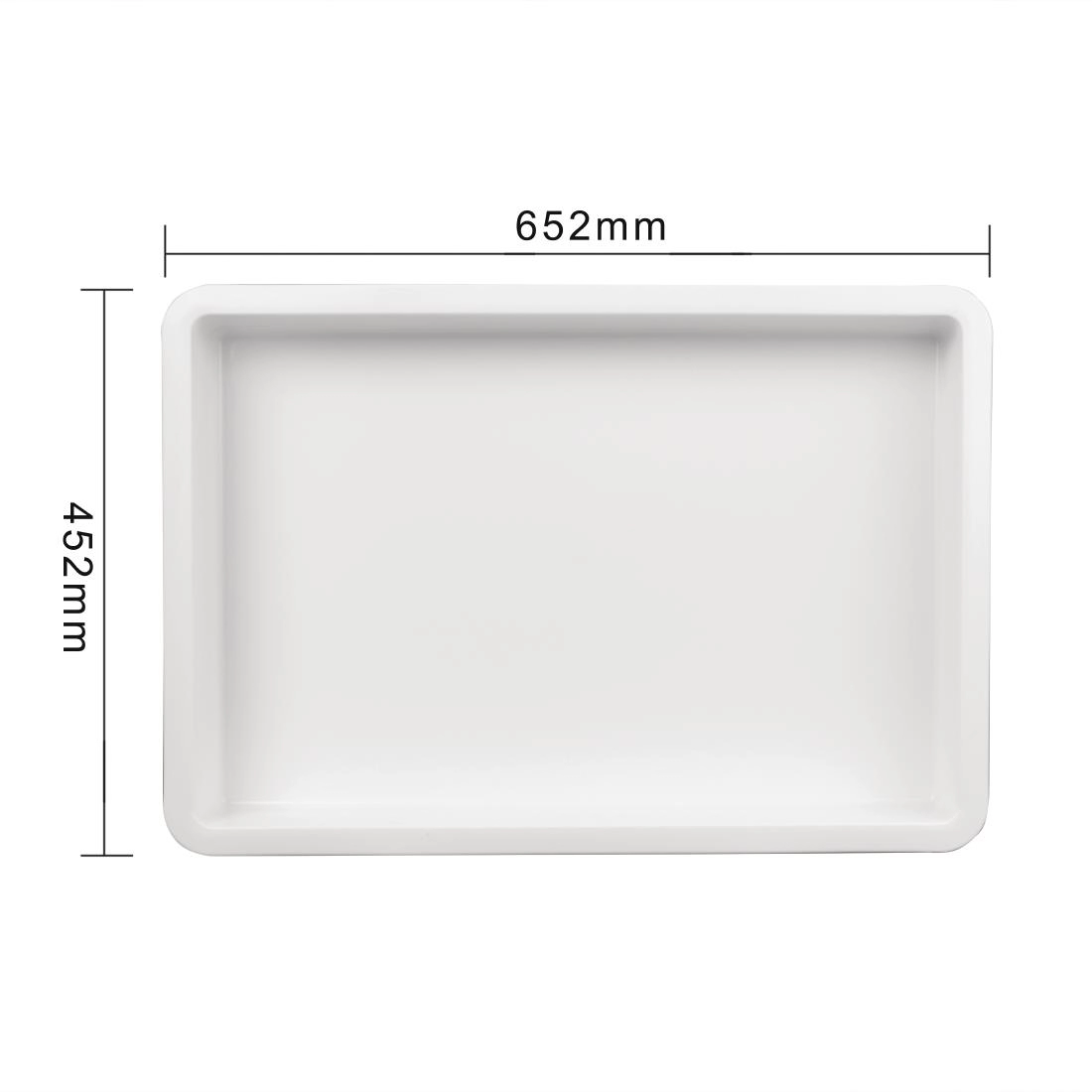 Een Vogue PP deegdoos 650 x 455 x 85 mm koop je bij Supplierz BV