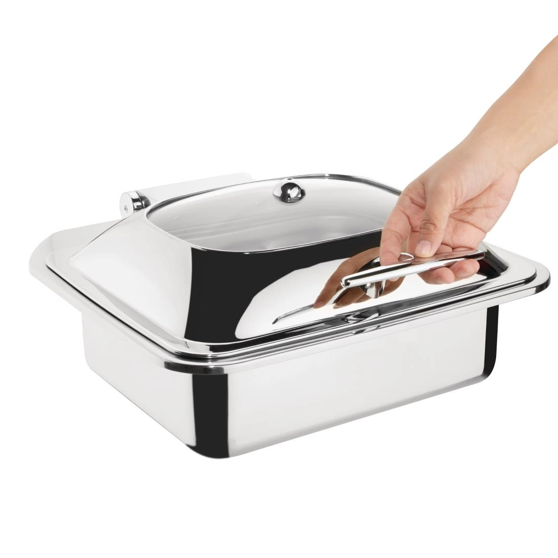 Een Olympia GN 1/2 inductie chafing dish koop je bij Supplierz BV